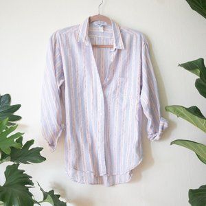 Vintage cottagecore button up shirt